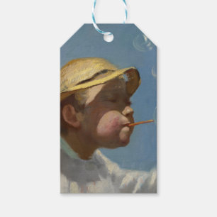 Boy Blowbles (von Paul Peel) Geschenkanhänger