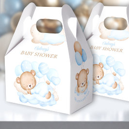Boy Blue Bear Baby Showbox Geschenkschachtel