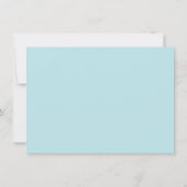 Boy Blue Pumpkin Diaper Raffle Baby Duschkarte Einladung (Rückseite)