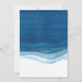 Boy Blue Taufe Einladung, erste Kommune Einladung (Rückseite)