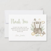 Boy Boho Baby Dusche Danke Karte (Vorderseite)