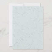 Boy Boho Twin Baby Dusche Einladung (Rückseite)