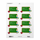 Boy Book Labels (Vorne)