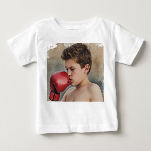 boy boxer baby t-shirt (Vorderseite)