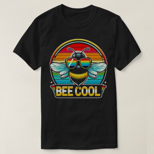 Boy Bumble Bee Cool Funny Kids Kleinkind Hummel T-Shirt (Design vorne)