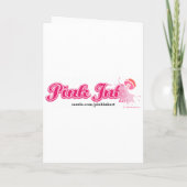 Boy Bunny Umbrella Twins Einladung (Rückseite)