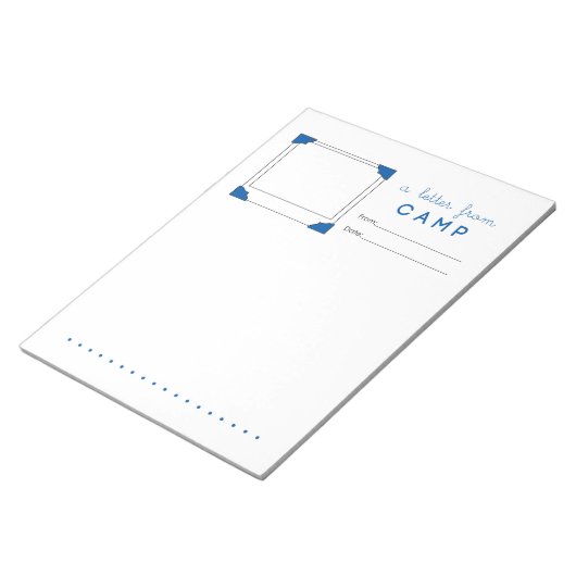 Boy Camp Stationery Camp Letter Notizblock (angewinkelt)