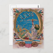 Boy Cannon Fireworks Firecracker Firecracker Postkarte (Vorne/Hinten)