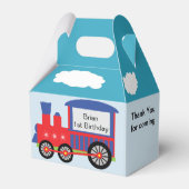 Boy Choo Choo Train Birthday Geschenkschachtel (Vorderseite)