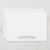 Boy Christening/Taufe Einladung (Rückseite)