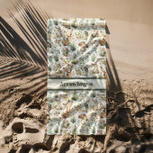 Boy Colors of Woodland Animals Strandtuch