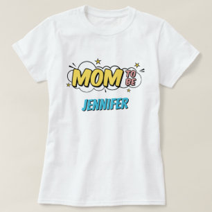 Boy Comic Book Superhero Kinderdusche Mama T-Shirt