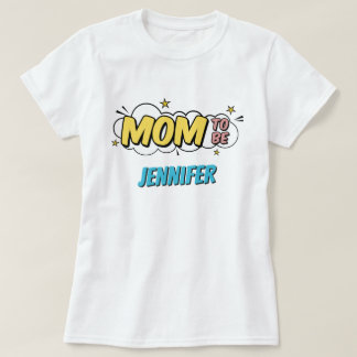 Boy Comic Book Superhero Kinderdusche Mama T-Shirt