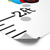 Boy Construction Trucks Wachstumsdiagramm Personal Poster (Ecke)