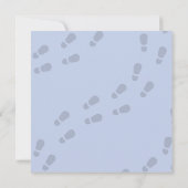 Boy Cute Detective Birthday Invitation (Rückseite)