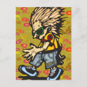Boy Dancing Postkarte (Vorderseite)
