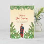 Boy Dhoti feierliche Einladung Pancha Kattu lädt e (Stehend Vorderseite)