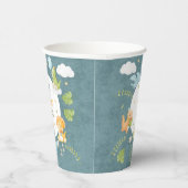 Boy Dinosaur 1st Birthday Party One-A-Saurus Pappbecher (Rechts)