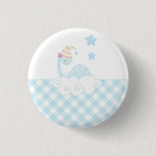 Boy Dinosaurier Schlafen Button