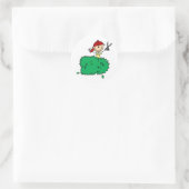Boy Doing Yardwork Sticker (Tasche)