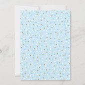 Boy Donut Baby Dusche Sprinkle Einladung Doughnut (Rückseite)