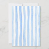 Boy Donut Sprinkle Dusche Einladung (Rückseite)