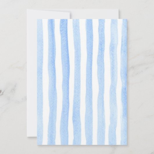 Boy Donut Sprinkle Dusche Einladung (Rückseite)