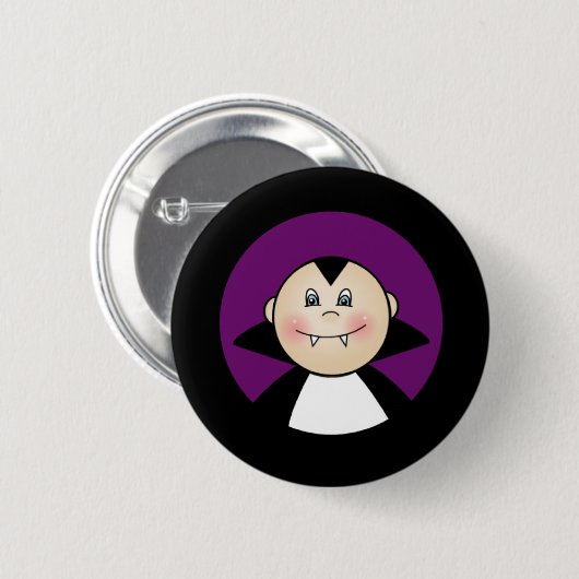 Boy Dracula Button (Vorne & Hinten)