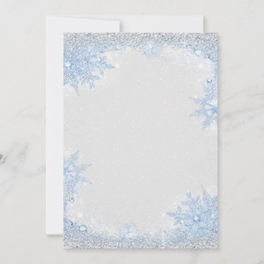 Boy Elephant Baby seine kalte Außendusche Einladung (Rückseite)