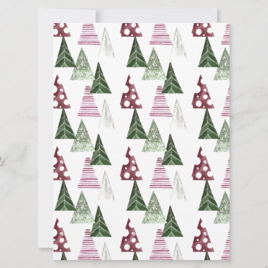 Boy Elf | Kids Christmas Elf Hallo Letter Card Einladung (Rückseite)