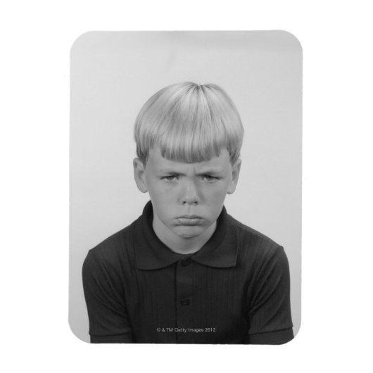 Boy Facial Expressions Magnet (Vertikal)