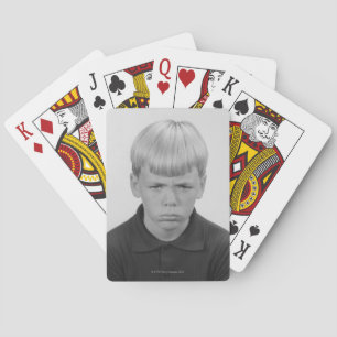 Boy Facial Expressions Spielkarten