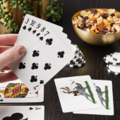 Boy Fairy reiten auf klassischen Schildkrötenspiel Spielkarten (In Situ)