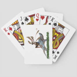 Boy Fairy reiten auf klassischen Schildkrötenspiel Spielkarten