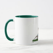 Boy Fairy reitet auf Turtle Coffee Tasse (Links)