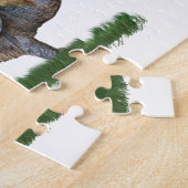 Boy Fairy Riding auf Turtle Jigsaw Puzzle (Seite)