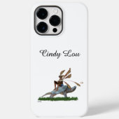 Boy Fairy Riding On Turtle iPhone / iPad case (Rückseite)