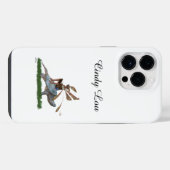 Boy Fairy Riding On Turtle iPhone / iPad case Hülle (Rückseite (Horizontal))