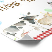 Boy Farm Cards & Gifts Geburtstagszeichen Poster (Ecke)