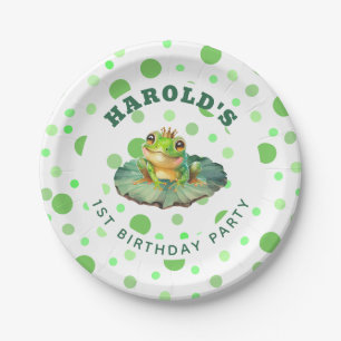 Boy First Birthday Party Pappteller