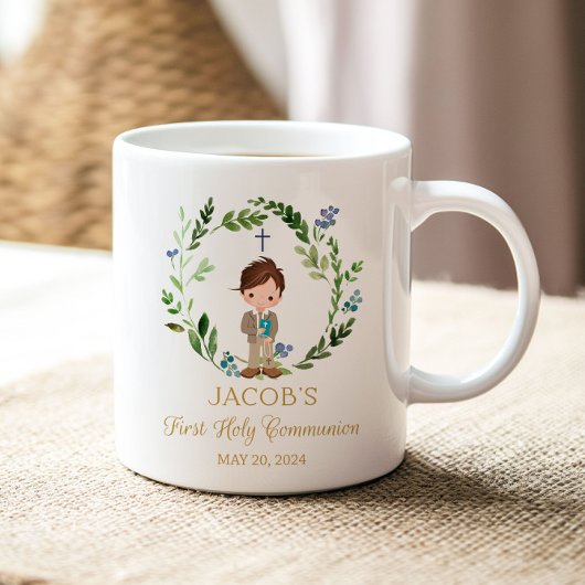 Boy First Holy Communion Ceramic Mug 11 oz Kaffeetasse