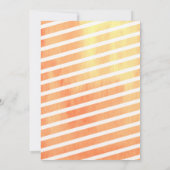 Boy Flamingo Luau Erster Geburtstag Einladungen (Rückseite)