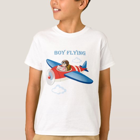 Boy Flying T-Shirt (Vorderseite)
