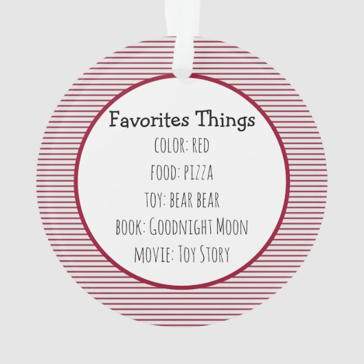 Boy Football Year in Review Ornament (Rückseite)