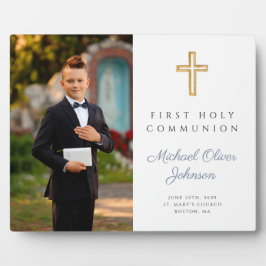 Boy Foto First Heilige Kommune Fotoplatte