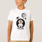Boy Fun Entdecken Sie mehr Astronauten Custom Foto T-Shirt (Vorderseite)