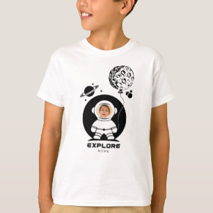 Boy Fun Entdecken Sie mehr Astronauten Custom Foto T-Shirt