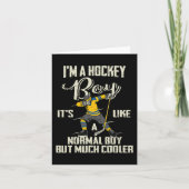 Boy Funny Dabbing Player Boys Kids Bzr Karte (Vorderseite)