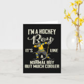 Boy Funny Dabbing Player Boys Kids Bzr Karte (Gelbe Blume)