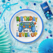 Boy Gamers Birthday Pappteller (Party)